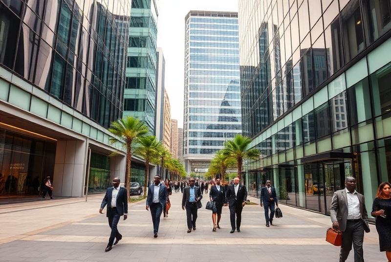 Quartier des affaires